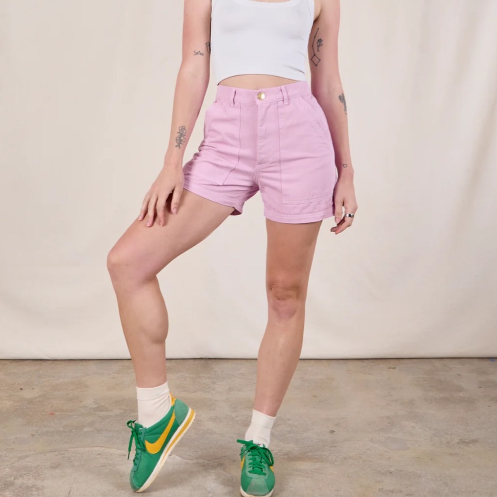 Big Bud Press Work Shorts - Lilac S